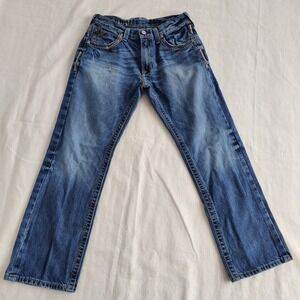 Ariat‎ Jeans Men's 29x28.5 M5 Slim Gambler Straight Leg Stackable Western Cowboy